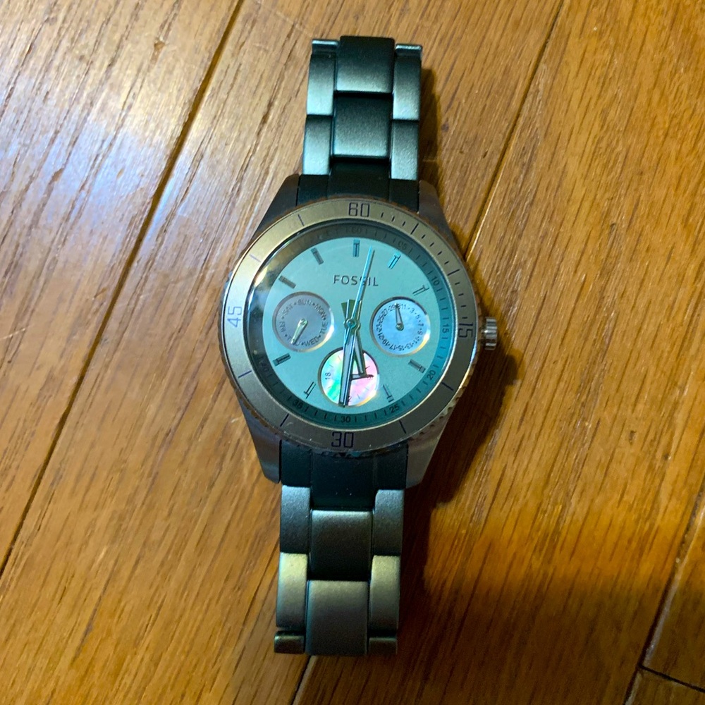 Fossil Watch - Olive Green